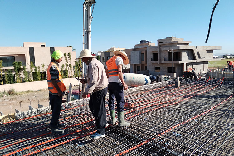 Construction d'une villa haut de gamme